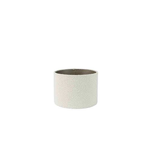 Light & Living lampenkap Boucle - wit - Ø25cm