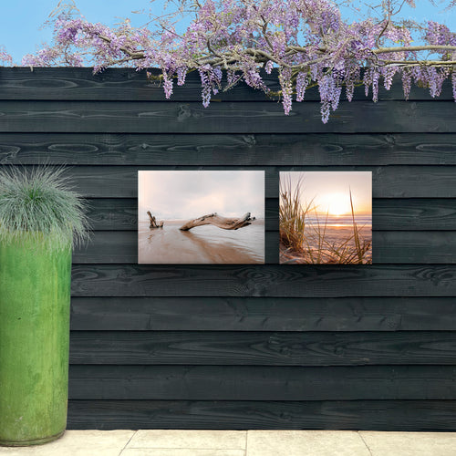 Art for the Home Buitencanvas - Zonsondergang Duinen - 50x50cm - vtwonen shop