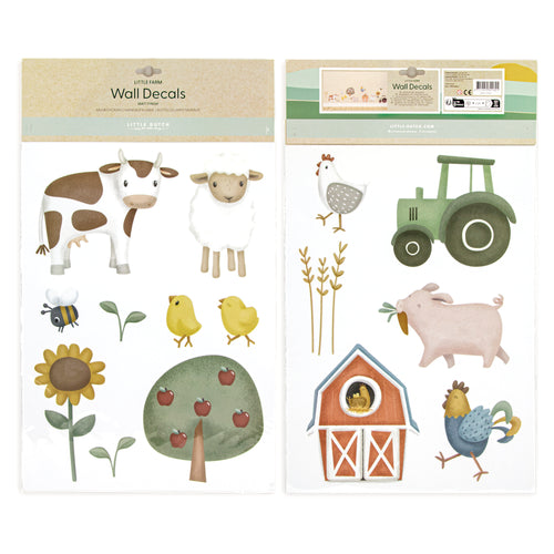 Little Dutch Muurstickers voor in de kinderkamer - Little Farm - vtwonen shop