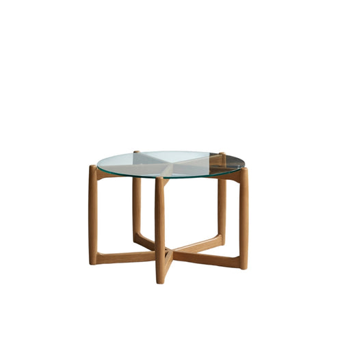 Tikamoon Massief eiken salontafel - Naturel