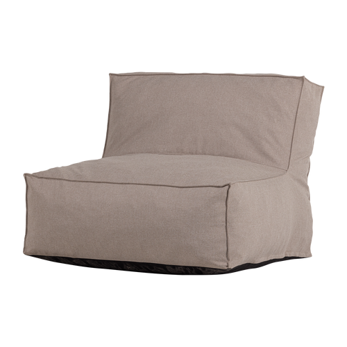 WOOOD loungestoel tuin Velora - Polyester - Zand - 80x95x95