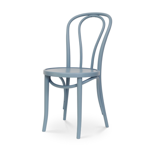 Fameg Vienna Thonet No.14 Houten Bistrostoel Blauw - vtwonen shop