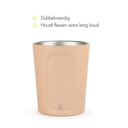 Leopold Vienna - Champagnekoeler dubbelwandig Corvina zand