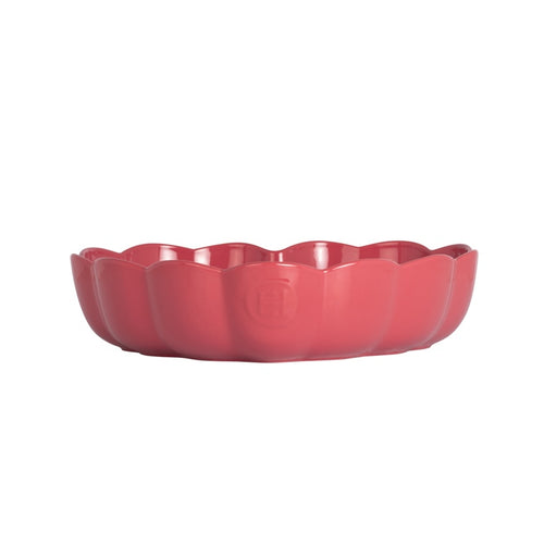 Emile Henry Madeleine Taartvorm hart gegolfd - 265x245x65mm - Rose Candy - vtwonen shop