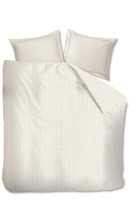 Beddinghouse Shine dekbedovertrek - Effen - Lits-Jumeaux - 240x200/220 cm - Wit - vtwonen shop