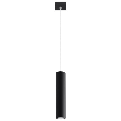 Sollux Lighting Hanglamp LAGOS 1 zwart - 8x8x100cm