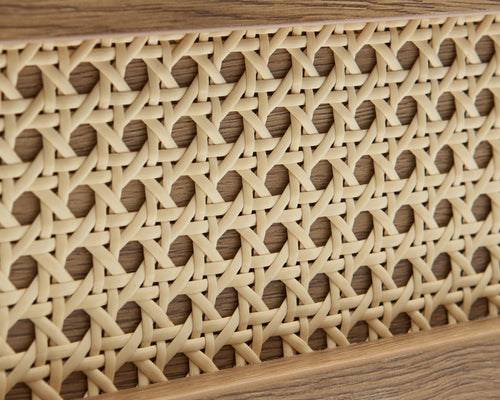 Rebellenclub Dressoir Berley - Eiken met Rattan - vtwonen shop