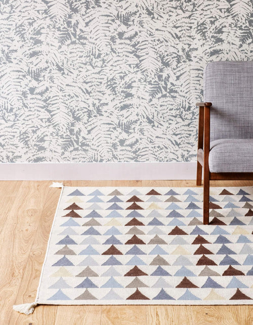 AFK Living vloerkleed Triangles - voor kinderen - Wol - 110 x 160 cm - vtwonen shop