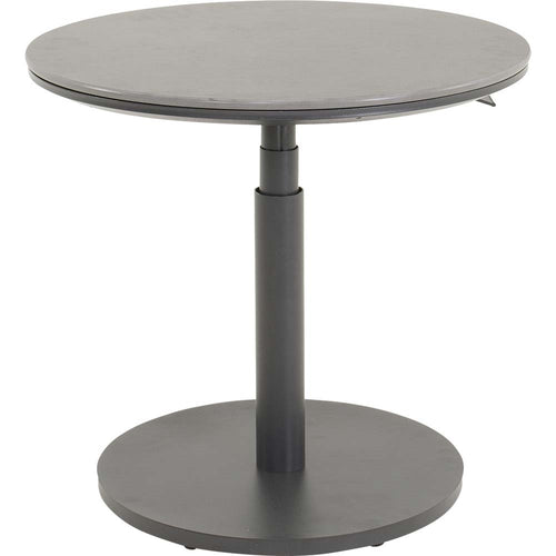 Lesli Living tuintafel Geneva - grijs - ø59cm