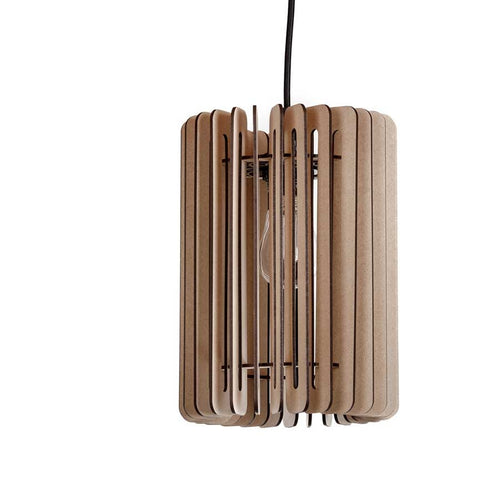 Blij Design  hanglamp Edge - 1 lichts - 19.5  x 135   cm - beige - vtwonen shop