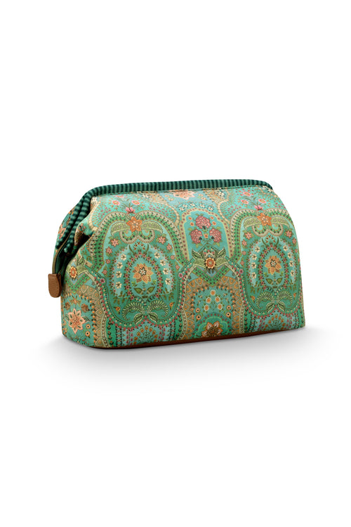 Pip Studio - Cooper Make-up Tasje Dames - Jabali - Groen - 30x13.8x20.7cm - vtwonen shop