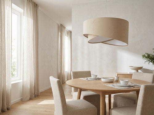 bpskoncept hanglamp Galaxy Elegant - beige - Ø50 cm