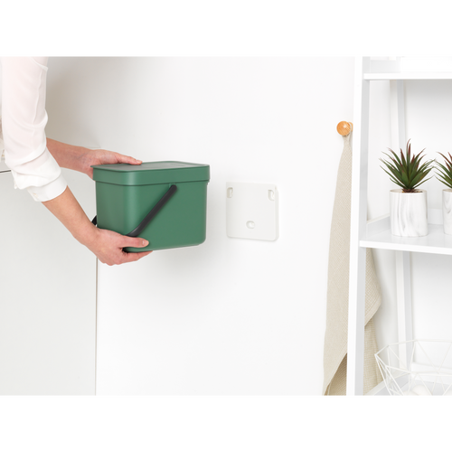 Brabantia Afvalemmer Sort & Go - 6L - fir green - vtwonen shop