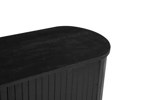 Giga Meubel Tv-Meubel Merel - Mangohout/Metaal - Zwart - 120cm - vtwonen shop