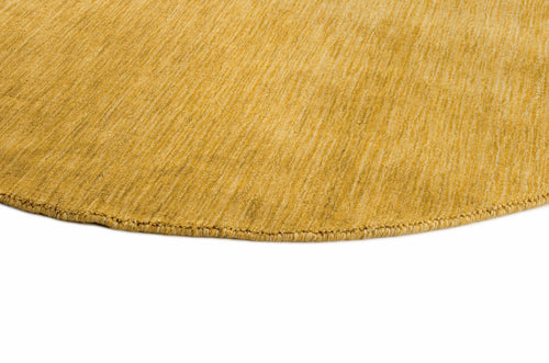 Vloerkleed MOMO Rugs Panorama Uni Rond Gold 200 rond