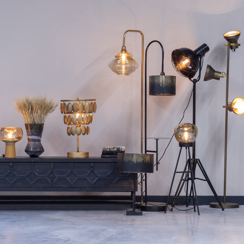 WOOOD tv meubel/ salontafel Bequest - Hout - Zwart - 50x160x45 - vtwonen shop