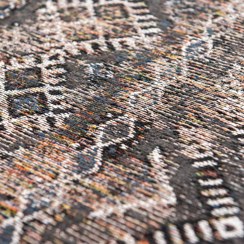 Louis De Poortere vloerkleed Black Rabat - grijs - 280x390cm - vtwonen shop