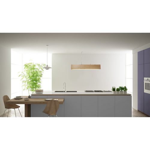 Searchlight Ash LED Bar Plafond Plafondhanger Hout