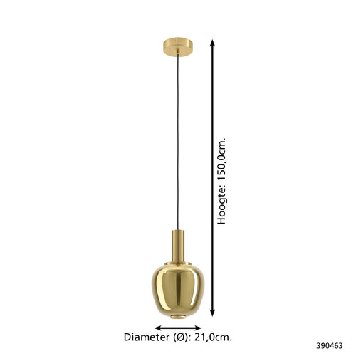Stars of Light hanglamp Fruitera - goud