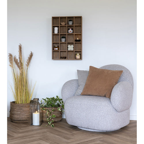 Rebellenclub Fauteuil Noosa - Lichtgrijs Bouclé - vtwonen shop