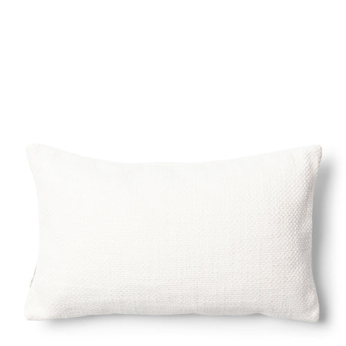 Rivièra Maison RM Classic Logo Pillow Cover 50x30 - Polyester - Wit - vtwonen shop