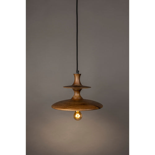 Dutchbone Cath Hanglamp 34 cm (S) Hout Bruin - vtwonen shop