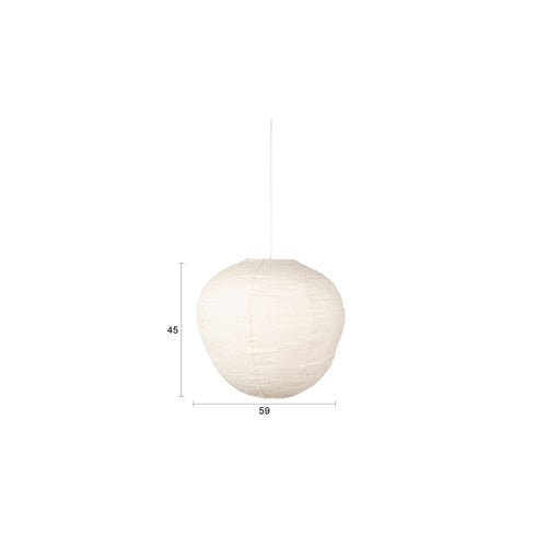 Zuiver Cocoon Hanglamp Crème L
