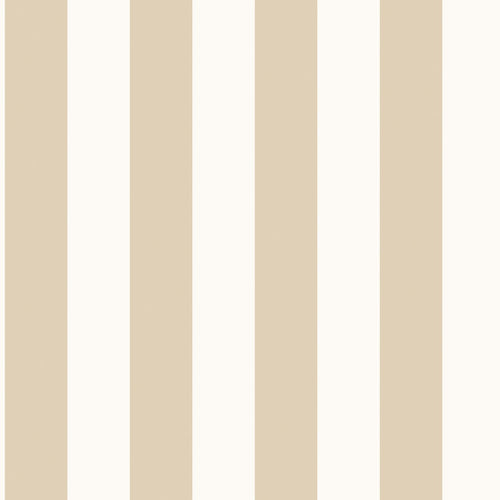 ESTAhome behang strepen wit en lichtbeige - 53 cm x 10.05 m - 139913 - vtwonen shop