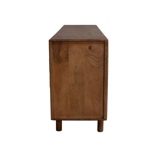 Giga Meubel Dressoir Carlien - Mangohout - Naturel - 200cm - vtwonen shop