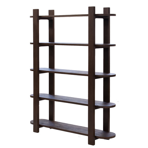 Giga Meubel Wandkast Luuk - Mangohout - Bruin - 160x38x190cm - vtwonen shop