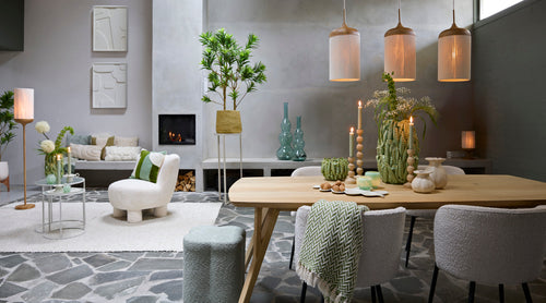 Light & Living zuil RETIRO - Ø40x101cm - wit