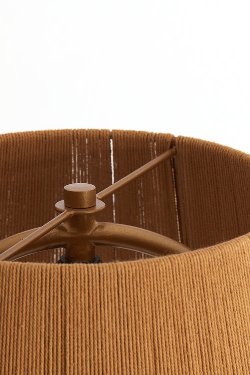 Light & Living tafellamp ESPINO - geel - Ø31x58cm - vtwonen shop