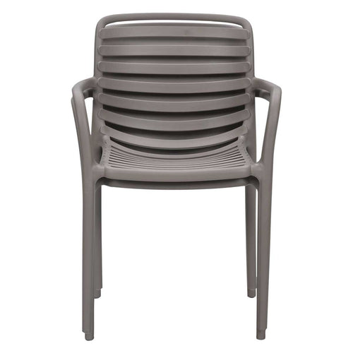Garden Impressions tuinstoel Mees taupe - 4 stuks