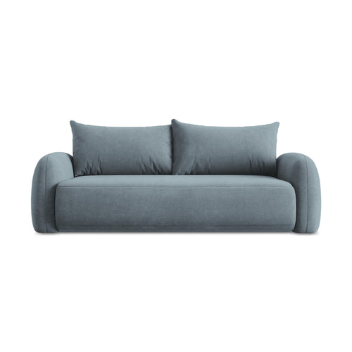 LaMiaSofa 3-zits slaapbank Amalfi - chenille stof - jeans - 250x112x90