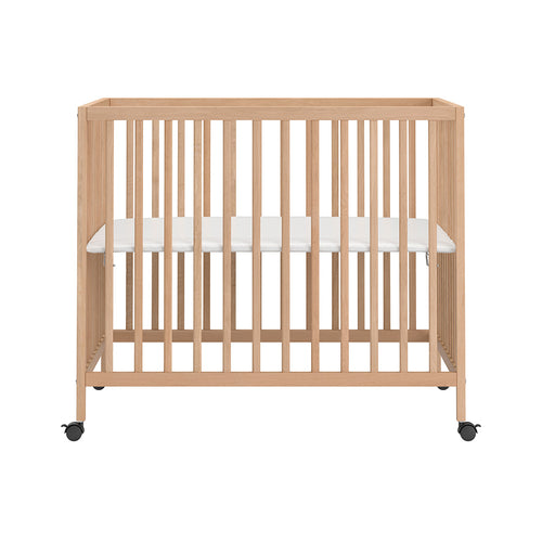 Petite Amélie Baby box Nois – 95x75 cm – Naturel – 4 wielen met rem – In 3 hoogtes verstelbaar - vtwonen shop