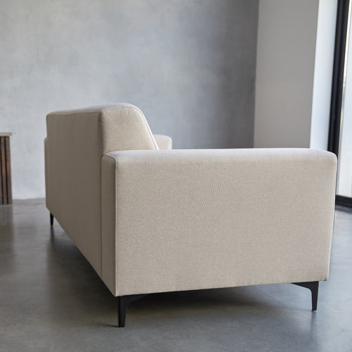 Tikamoon 3-zitsbank in ecru stof - Beige