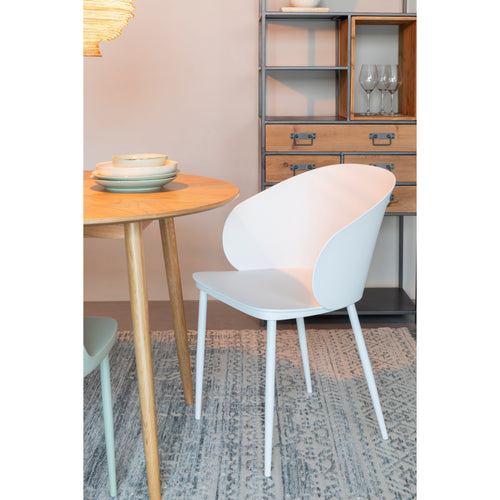 Housecraft Living Gigi Eetkamerstoelen Wit - Set van 2 - vtwonen shop