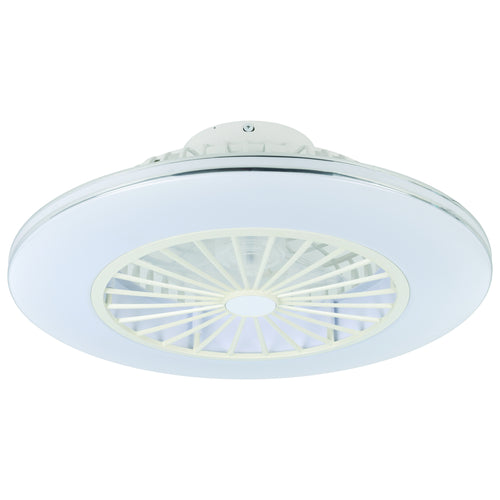 EGLO plafondlamp met ventilator Lovisca - ac led-cct - wit - vtwonen shop