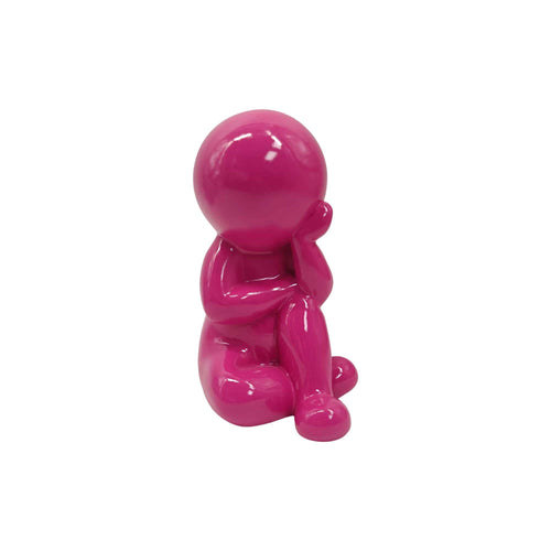 Present Time ornament Amigo Dreaming Medium - roze - 14.8x11.2x20cm