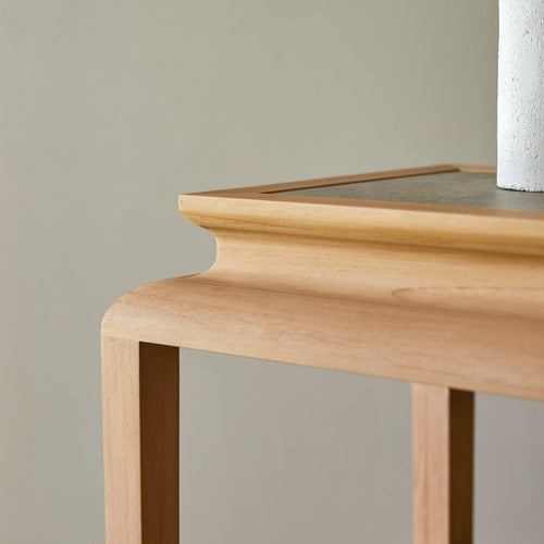 Tikamoon Consoletafel van massief teak 120 cm - Naturel - vtwonen shop