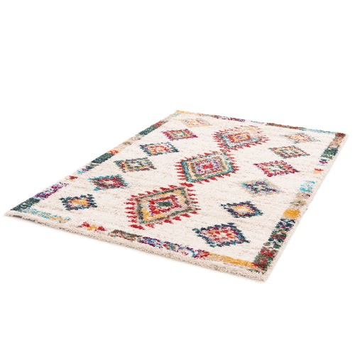AFK Living vloerkleed Sirocco - shaggy - veelkleurig - 80 x 150 cm