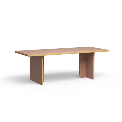 HKLIVING dinertafel rechthoekig – clay –  220cm - vtwonen shop