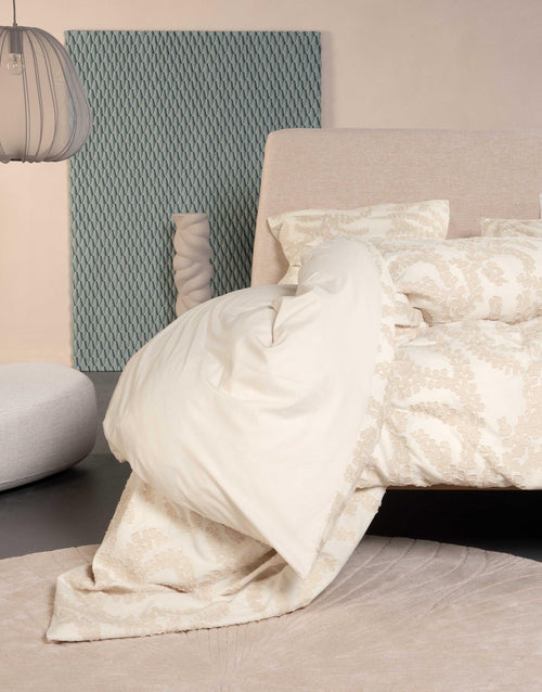 Essenza Eleria dekbedovertrek - Lits-Jumeaux - 240x200/220 cm - Oatmeal