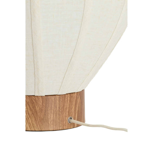 Light & Living tafellamp Kyzo - wit - Ø35cm