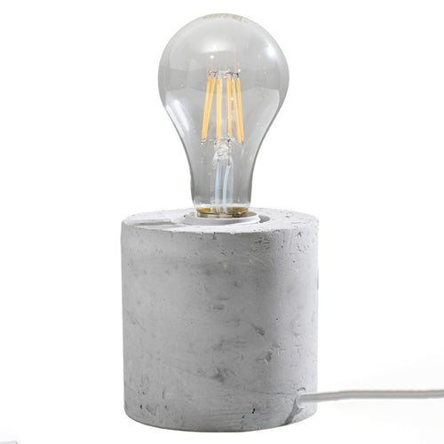 Sollux Lighting Tafellamp SALGADO beton - 10x10x10cm