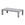 Garden Impressions lounge tuintafel Coba - taupe 130x70