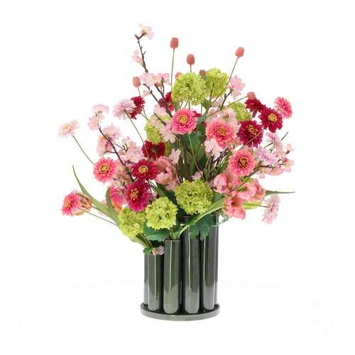 Maxifleur Kunstboeket Joyce Lagos 65 cm in Twisted Tubevaas