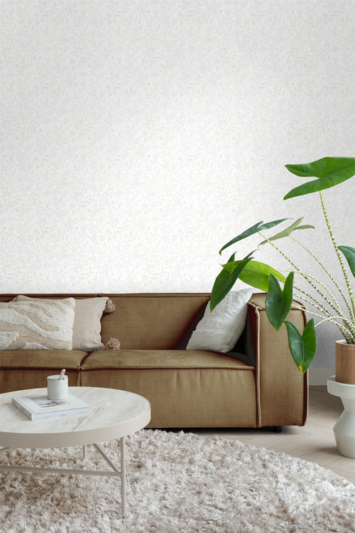 Borastapeter behang veldbloemen wit - 53 cm x 11.2 m - 660140 - vtwonen shop