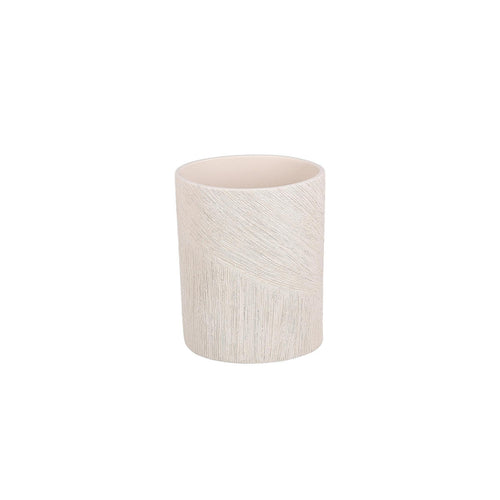 S|P Collection - Vaas 13,5x9xH17,5cm ovaal beige Vico