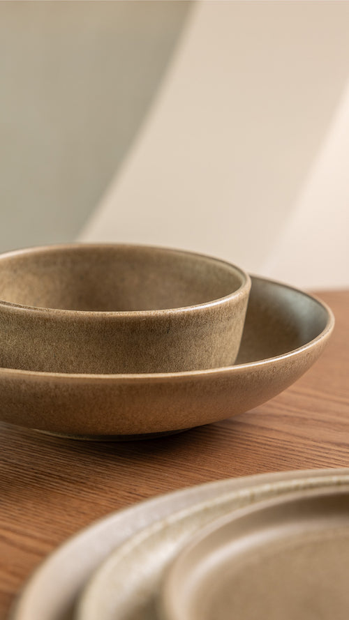 Mimo Homeware pastabord On The Rocks - 22 cm - set van 2 - vtwonen shop